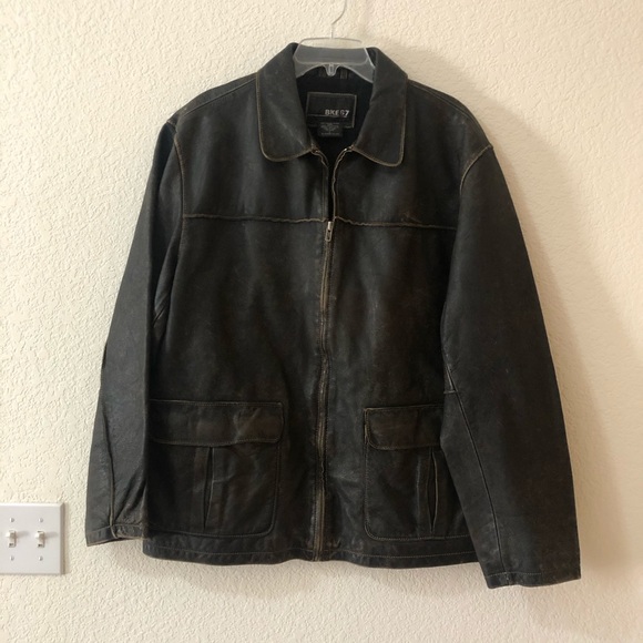 bke 67 leather jacket